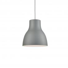 Kuzco Lighting Inc 494224-GY - Cradle 24-in Gray 1 Light Pendant