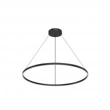 Kuzco Lighting Inc PD87748-BK-UNV-010 - Cerchio 48-in Black LED Pendant