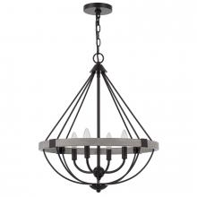 CAL Lighting FX-3770-4 - 60W x 4 Somersworth metal chandelier