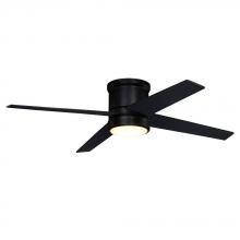 Vaxcel International F0106 - Erie 52-in. Ceiling Fan Black