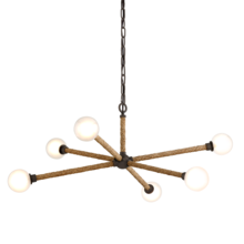 Troy F7256-BRZ - Nomad Chandelier