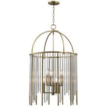 Hudson Valley 2520-AGB - 6 LIGHT PENDANT