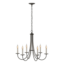 Hubbardton Forge 101160-SKT-07 - Simple Sweep 6 Arm Chandelier