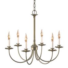 Hubbardton Forge 107060-SKT-84 - Simple Lines 6 Arm Chandelier