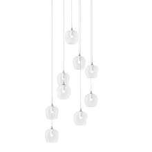  131103-SKT-LONG-82-ZM0709 - Ume 9-Light Pendant