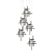 Hubbardton Forge 131126-SKT-LONG-20-II0728 - Tura 5-Light Seeded Glass Pendant