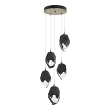 Hubbardton Forge 131138-SKT-STND-84-BP0755 - Chrysalis 5-Light Large Crystal Pendant