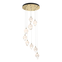 Hubbardton Forge 131140-SKT-STND-86-WP0754 - Chrysalis 9-Light Small Crystal Pendant