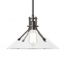 Hubbardton Forge 134553-SKT-MULT-14-ZM0686 - Henry Medium Glass Shade Pendant