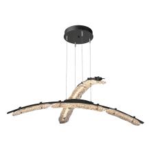 Hubbardton Forge 137587-LED-STND-10-ZM0749 - Glissade Double Large LED Pendant