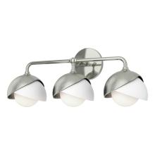 Hubbardton Forge 201375-SKT-85-02-GG0711 - Brooklyn 3-Light Double Shade Bath Sconce