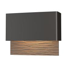 Hubbardton Forge 302630-LED-14-77 - Stratum Dark Sky Friendly LED Outdoor Sconce