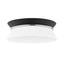 Mitzi by Hudson Valley Lighting H425502-PN/BK - Cath Flush Mount