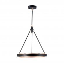 Alora Lighting PD302724CBGS-UNV-010 - Duo 24-in Classic Black/Gold Shimmer LED Pendant