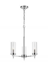 Visual Comfort & Co. Studio Collection 3190303EN-05 - Zire Three Light Chandelier