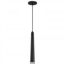 Nuvo 62/829 - Melrose; 12 Watt; 16"; LED Pendant; Matte Black and Brushed Nickel Finish