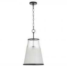 Quorum 8238-11-59 - Providence 11 inches Pendant, Matte Black