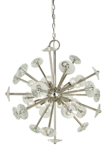 Framburg 4815 PB - 12-Light Polished Brass Apogee Chandelier