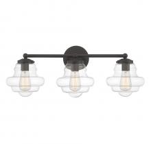 Savoy House Meridian M80073ORB - 3-Light Bathroom Vanity Light in Oil Rubbed Bronze