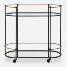 Uttermost 24186 - Uttermost Andre Iron Bar Cart